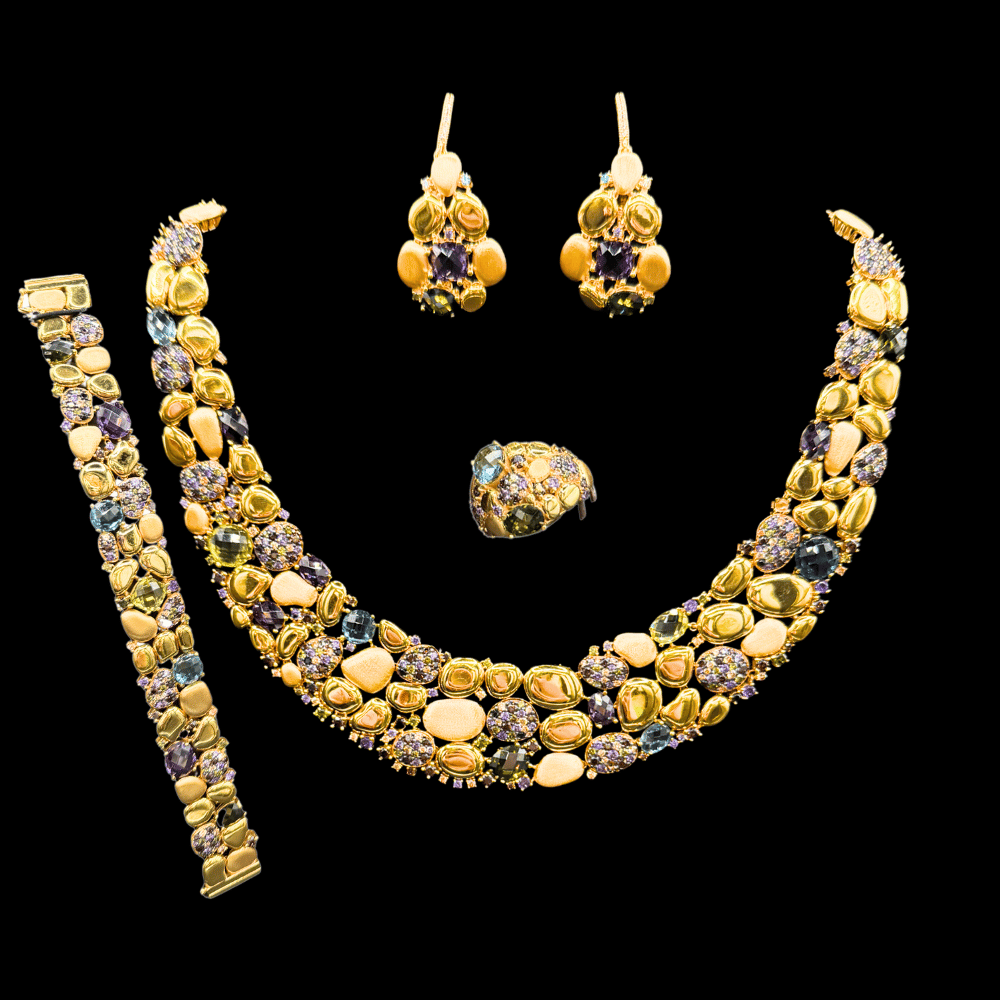 21K Short Necklace Set – SB31408